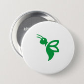 Melissa Ronde Button 7,6 Cm (Voorkant /achterkant)