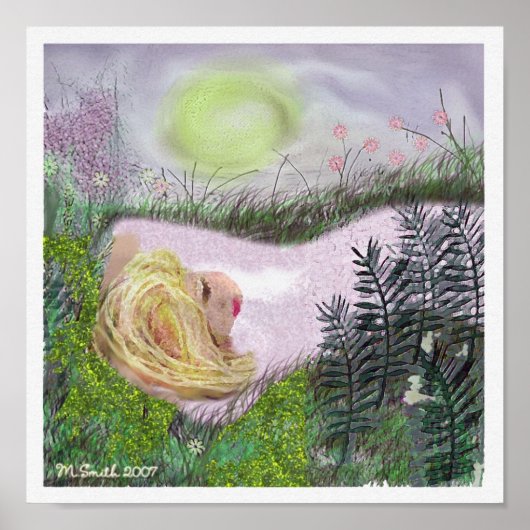 MELISSA SLEEPS POSTER (Voorkant)