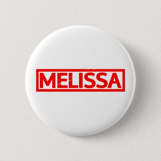 Melissa Stamp Ronde Button 5,7 Cm (Voorkant)