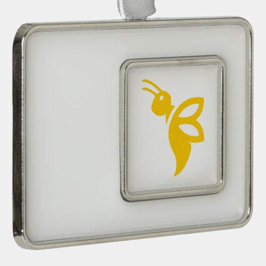 Melissa Verzilverd Omlijst Ornament (Rechts)