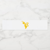 Melissa Waterfles Etiket (Enkel label)