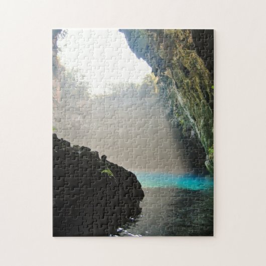 Melissani Cave (Kefalonia) Legpuzzel (Verticaal)
