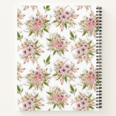 Melissa's Journal Eucalyptus Waterverf Pattern Notitieboek (Achterkant)