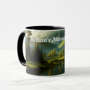 Melissa's Morning Coffee Gepersonaliseerde  Mok