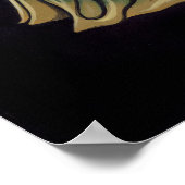 "Melita" Gothic Tribal Fusion Dancer Art Poster (Hoek)