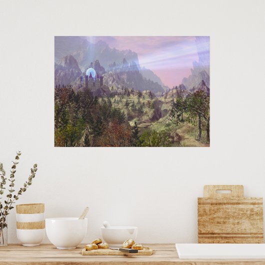 Melizods Castle Poster (Keuken)