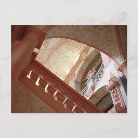 Melk Abbey Interior Melk, Oostenrijk Briefkaart (Voorkant)