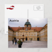 Melk Abbey, Melk, Oostenrijk Briefkaart (Voorkant / Achterkant)