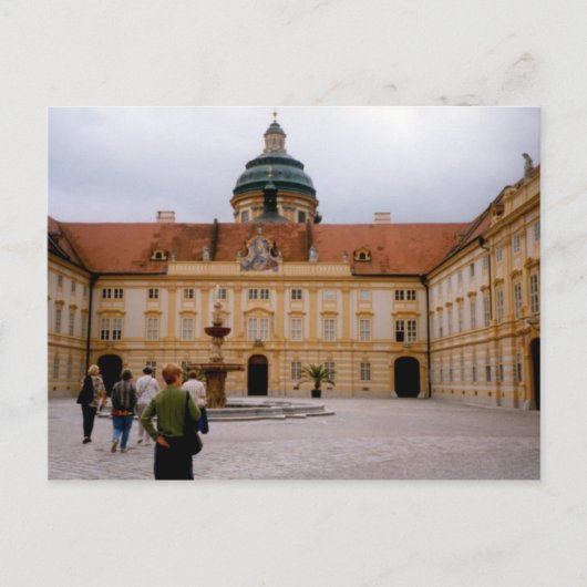 Melk Abbey, Oostenrijk Briefkaart (Voorkant)