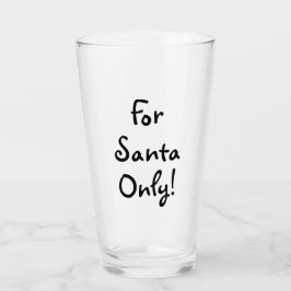 Melk Alleen Voor Sinterklaas! Glas