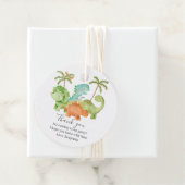 Melk Baby shower Floral Birthday Cirkel Bedankjes Labels (In situ)