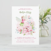 Melk Baby shower Kaart (Staand voorkant)