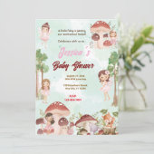 Melk Baby shower Kaart (Staand voorkant)