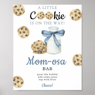 Melk baby shower Momosa bar Poster