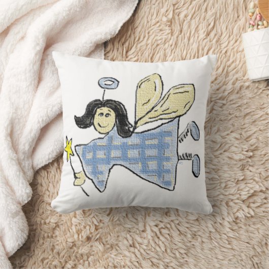 Melk (blauw) kussen (Deken)