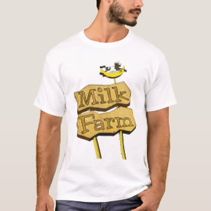 Melk Boerderij Neon Sign T-shirt