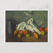 Melk can en appels van Cezanne Briefkaart (Voorkant)
