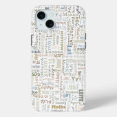 Melk Case-Mate iPhone Case (Achterkant)