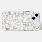 Melk Case-Mate iPhone Case (Achterkant (horizontaal))