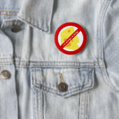 Melk/Cheese Allergy Alert Ronde Button 5,7 Cm (In situ)