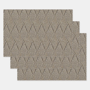 Melk Chocolade Valse Diamant Breipatroon Klein Inpakpapier Vel