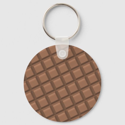 Melk chocoladereep sleutelhanger (Voorkant)
