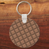 Melk chocoladereep sleutelhanger (Voorkant)