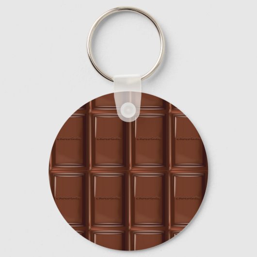 Melk Chocoladereep Sleutelhanger (Voorkant)