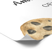 Melk & Cookies Geslacht onthullen Welkom Poster (Hoek)