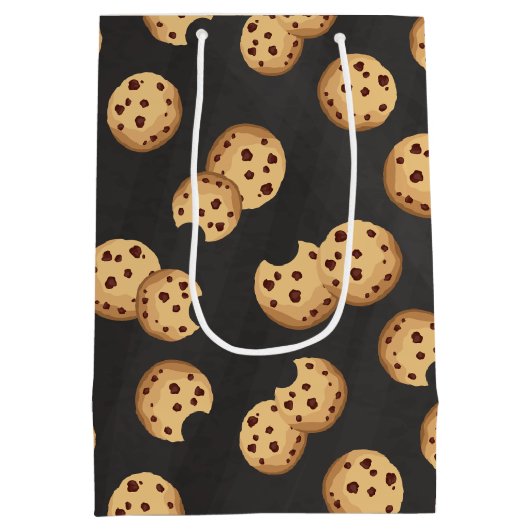 Melk & Cookies Verjaardag Gift Bag – Chocolade Chi Medium Cadeauzakje (Achterkant)