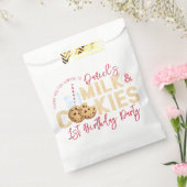 Melk & Cookies Verjaardag gunstzak – Sweet Treat T Bedankzakje (Gezegeld)