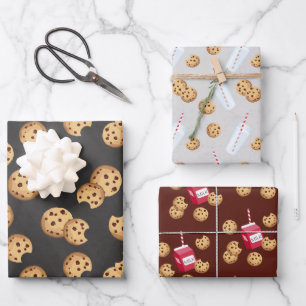 Melk & Cookies Wrapping Paper – Chocolade Chip Coo