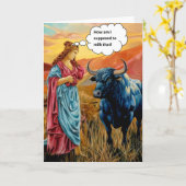 Melk die kaart (Gele Bloem)