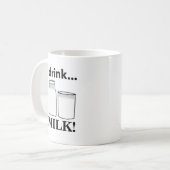 Melk Drink Melk Koffiemok (Voorkant links)