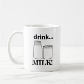Melk Drink Melk Koffiemok (Links)