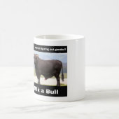 Melk een stier koffiemok (Center)