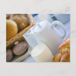 Melk en bakkerij briefkaart