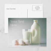 Melk en Briefkaart (Voorkant / Achterkant)