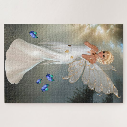 Melk en buikvliegen legpuzzel (Horizontaal)