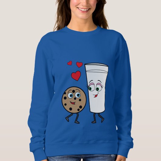 Melk en chocolade Chip Cookie Trui (Voorkant)