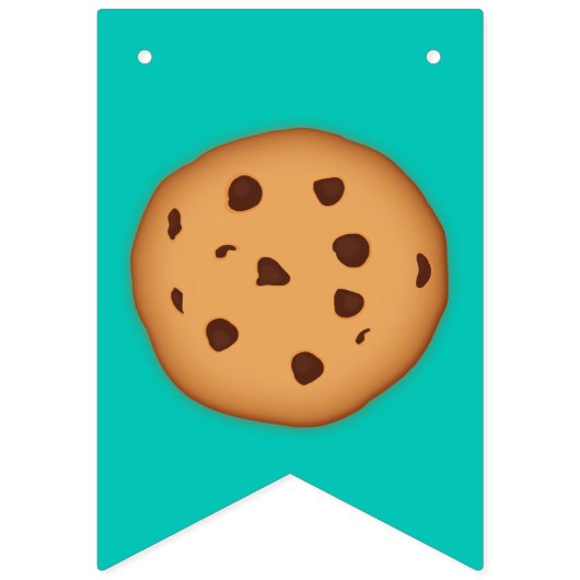 Melk en chocolade Chip Cookies Vlaggetjes (Tweede vlag)