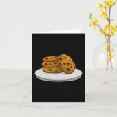 Melk en Cookies Outfit Matching Halloween Cookie Kaart (Gele Bloem)