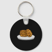 Melk en Cookies Outfit Matching Halloween Cookie Sleutelhanger (Voorkant)