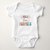 Melk en dan Burpees Romper (Voorkant)