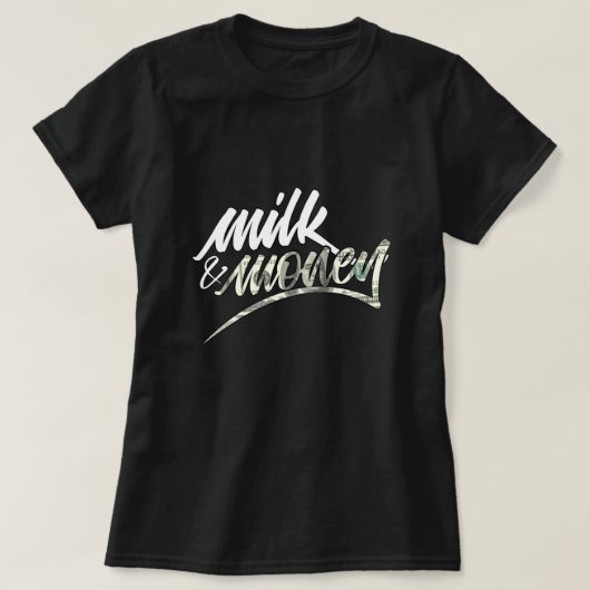 Melk en Geld T-Shirt (Design voorkant)