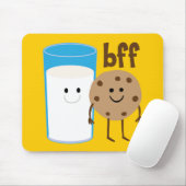 Melk en koekjes BFF Muismat (Met muis)