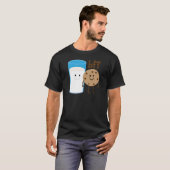 Melk en koekjes BFF T-shirt (Voorkant volledig)