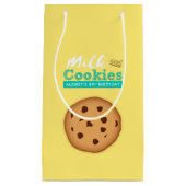 Melk en koekjes Birthday Party Klein Cadeauzakje (Voorkant)