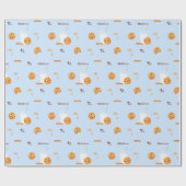 Melk en koekjes cadeaupapier (Vlak)