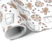 Melk en koekjes cadeaupapier (Rol Hoek)